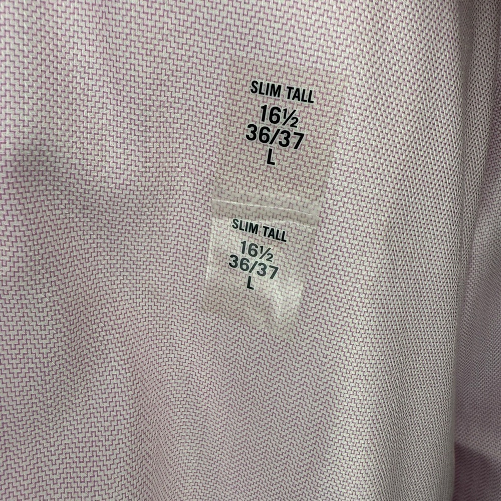 Calvin Klein Infinite Non-Iron Dress Shirt – Pink – Size 16½ 36/37 NWT! - Picture 3 of 10